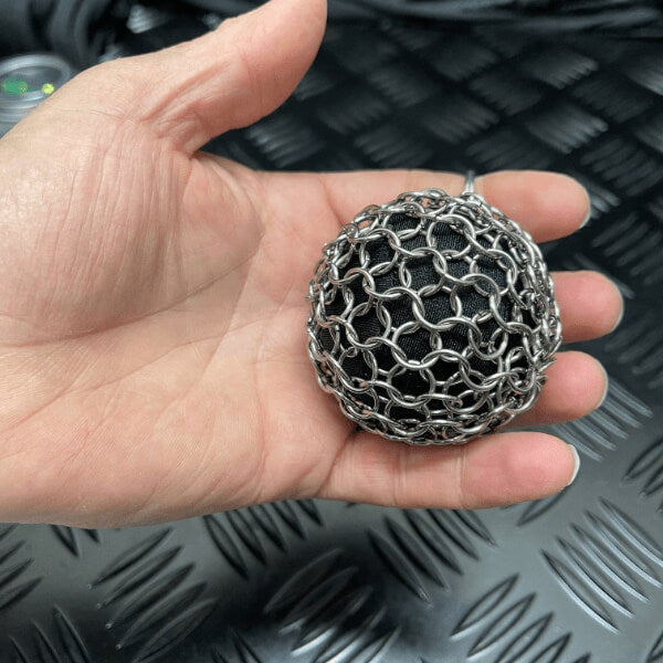 Chain Maille Ball - Firm Squish and Picking Support Chain Maille Ball - Firm Squish and Picking Support