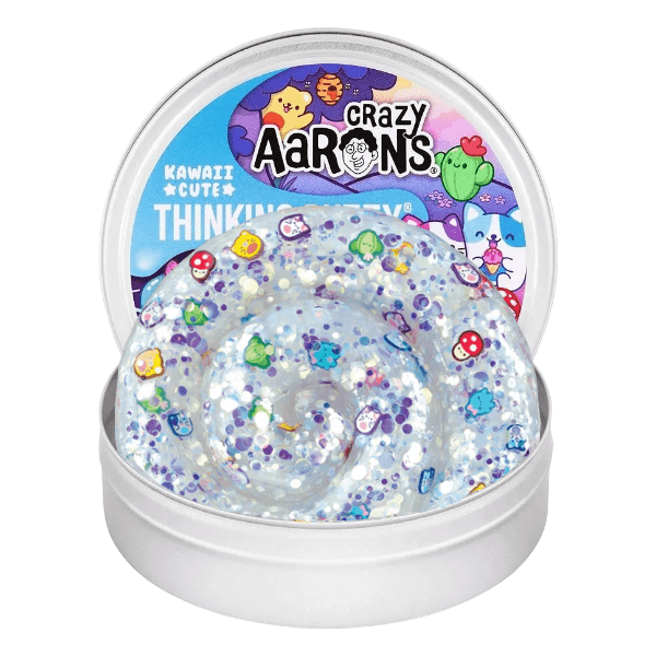 Crazy Aaron's Thinking Putty-Kawaii Cute-4 Inch Tin Crazy Aaron's Thinking Putty-Kawaii Cute-4 Inch Tin