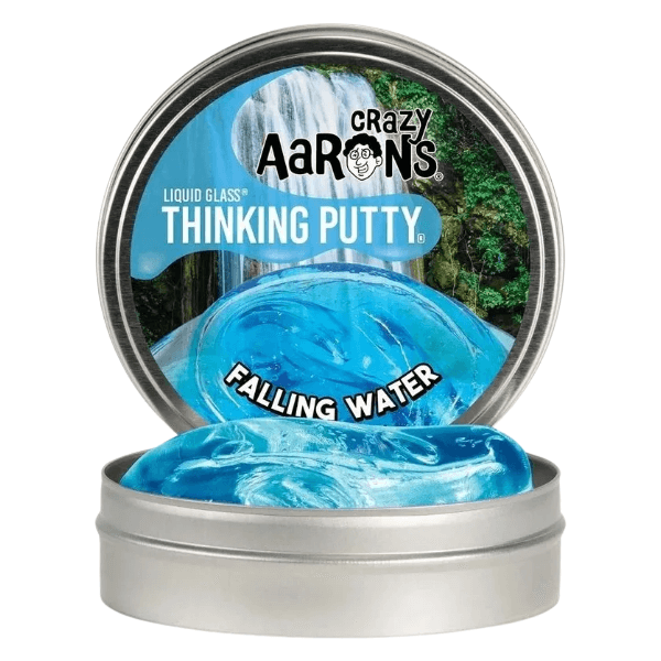Crazy Aaron's Thinking Putty-Falling Water-4 Inch Tin Crazy Aaron's Thinking Putty-Falling Water-4 Inch Tin