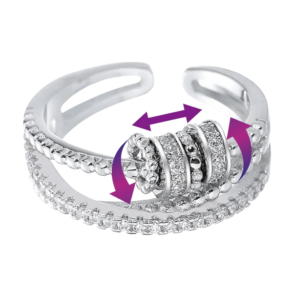 Diamonte Fidget Ring Diamonte Fidget Ring