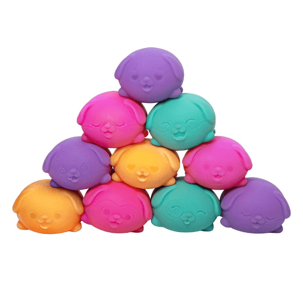 Funky Pup Teenie Nee Doh 3pk Funky Pup Teenie Nee Doh 3pk