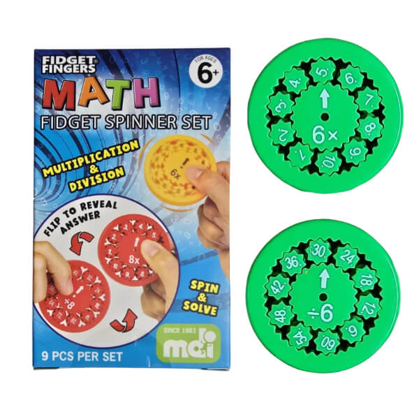 Math Fidget Spinner Set Math Fidget Spinner Set