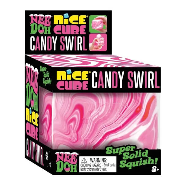 NeeDoh Nice Cube Candy Swirl NeeDoh Nice Cube Candy Swirl