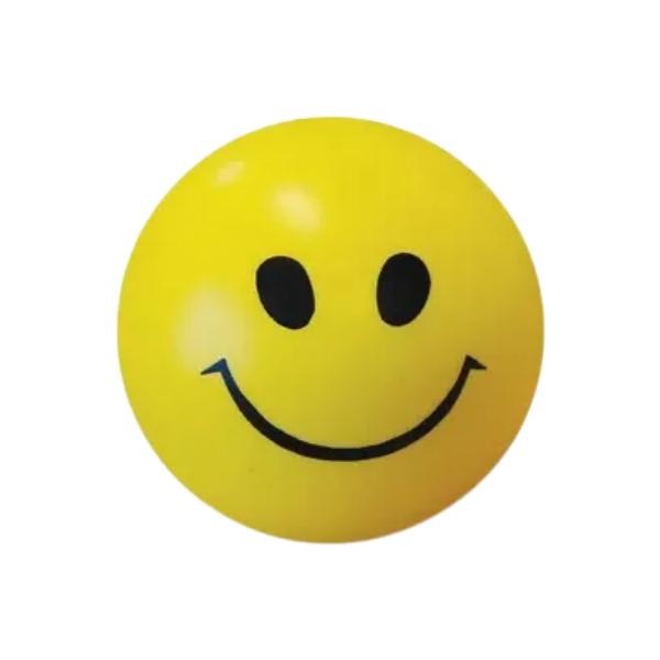 smiley stress ball-fun fidgets