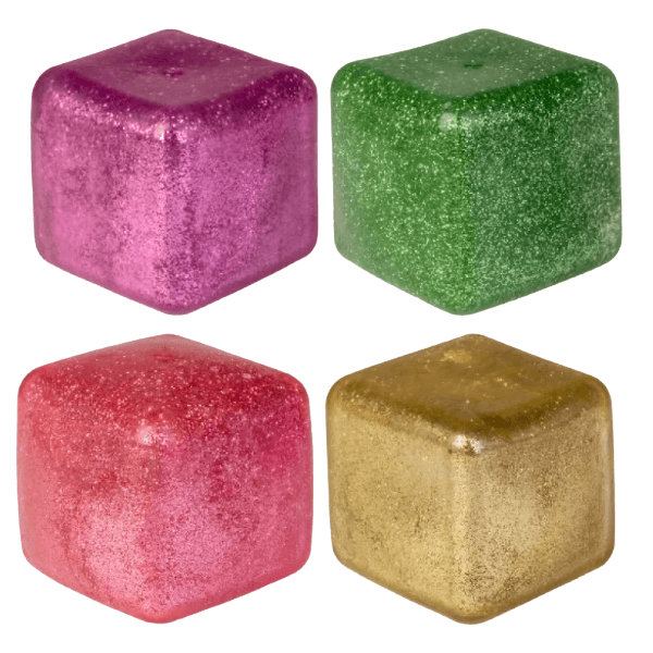 Smooshos Glitter Sensory Jelly Cube Smooshos Glitter Sensory Jelly Cube
