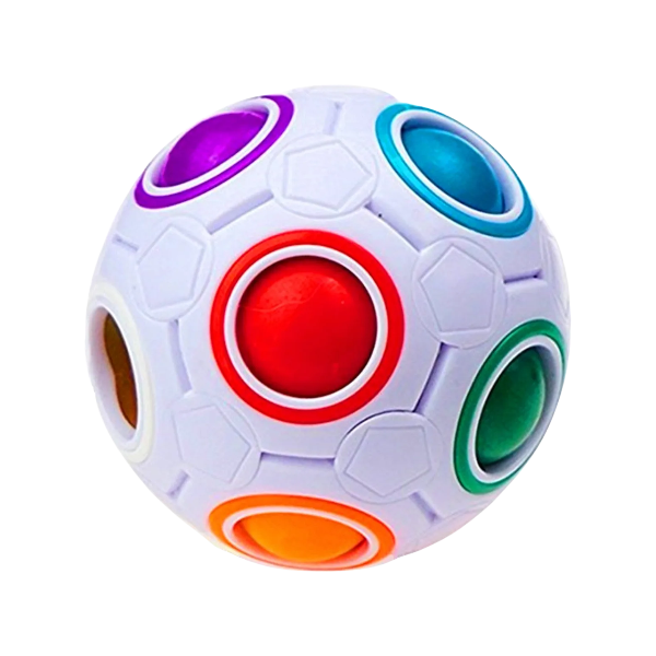 rainbow puzzle ball-fun fidgets