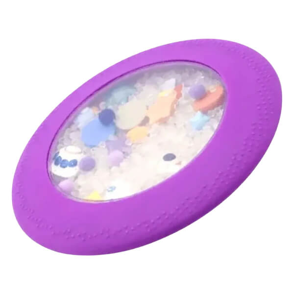 puzzles and games collection image showing a purple peekaboo bag-fun fidgets