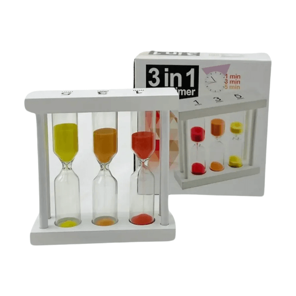3 in 1 sand timer with box-fun fidgets