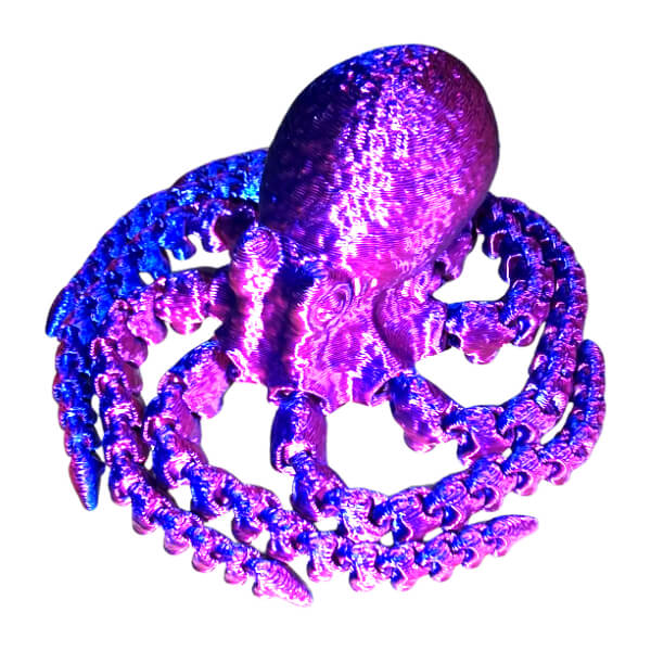3D Printed Octopus Fidget