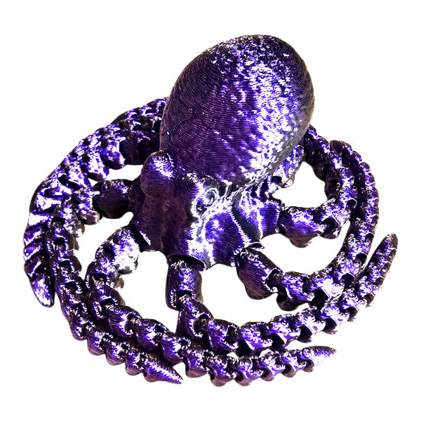 3D Printed Octopus Fidget