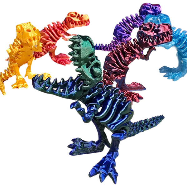 3D Printed T-Rex Fidget