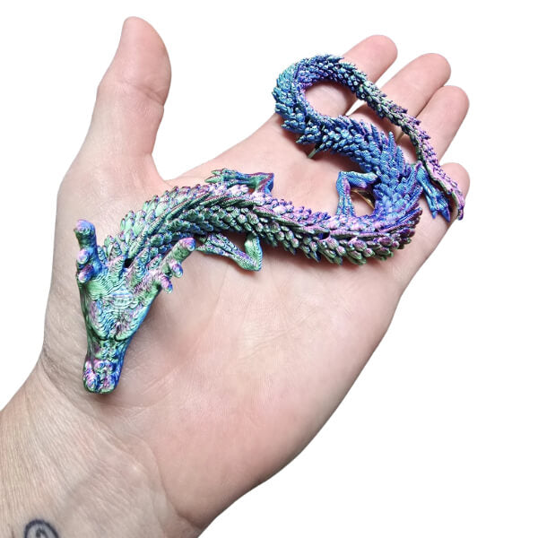 3D Printed Articulated Dragon