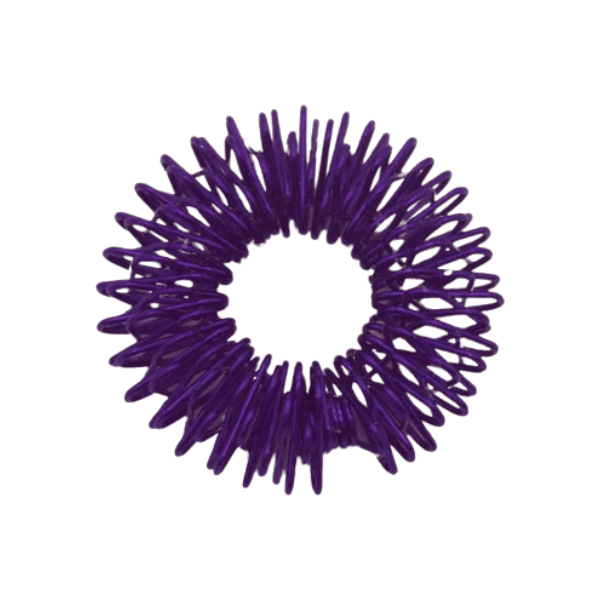 purple acupressure sensory ring-fun fidgets