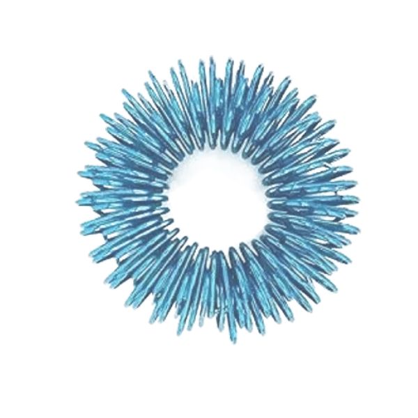 light blue acupressure sensory ring-fun fidgets