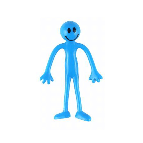 large blue bendy figurine-fun fidgets