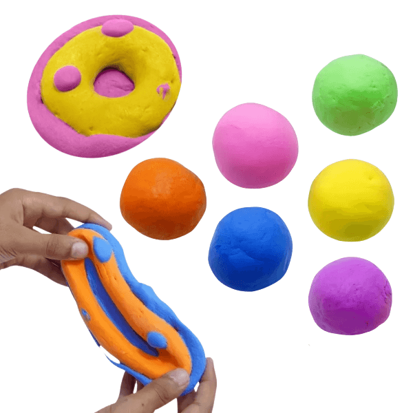 colourful bouncing putty-fun fidgets