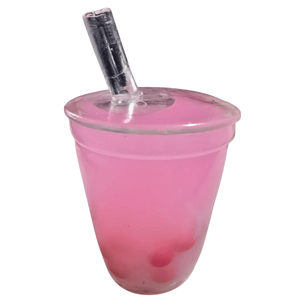 strawberry bubble tea squishy-fun fidgets