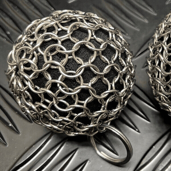 Chain Maille Ball - Firm Squish and Picking Support
