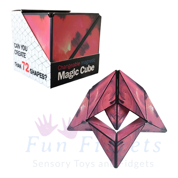 fire Changeable Magnetic Magic Cube-fun fidgets
