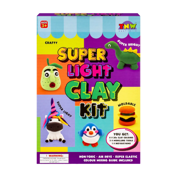 super light clay kit box-fun fidgets