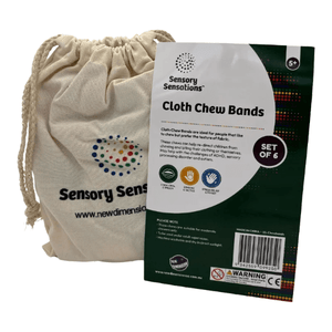 Cloth Chew Bands Set of 6-Sensory Sensations