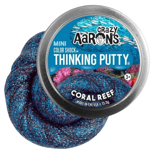 Crazy Aaron&#39;s Thinking Putty-coral reef-fun fidgets