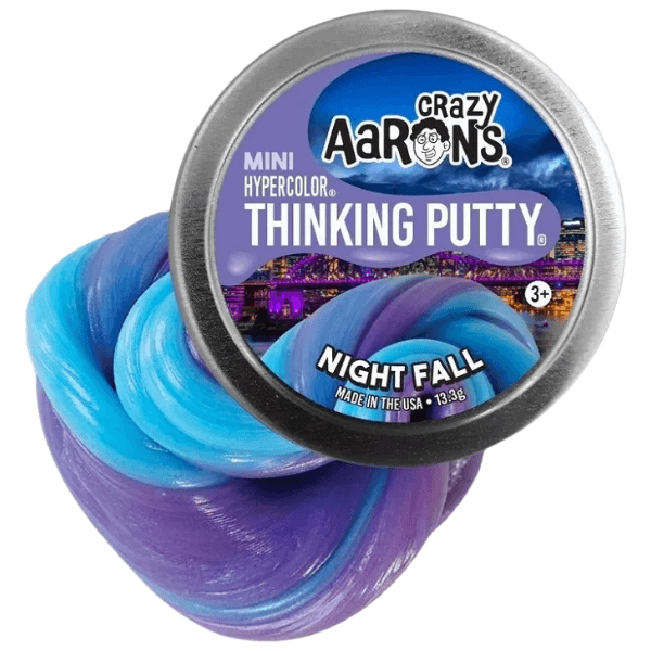 Crazy Aaron&#39;s Thinking Putty-night fall-fun fidgets