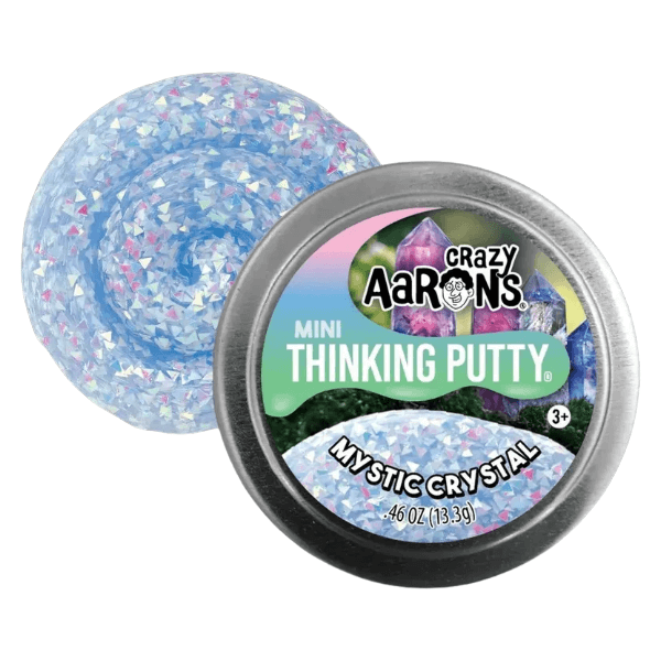 Crazy Aaron&#39;s Thinking Putty-Star Trends 2 Inch Tin-mystic crystal-fun fidgets