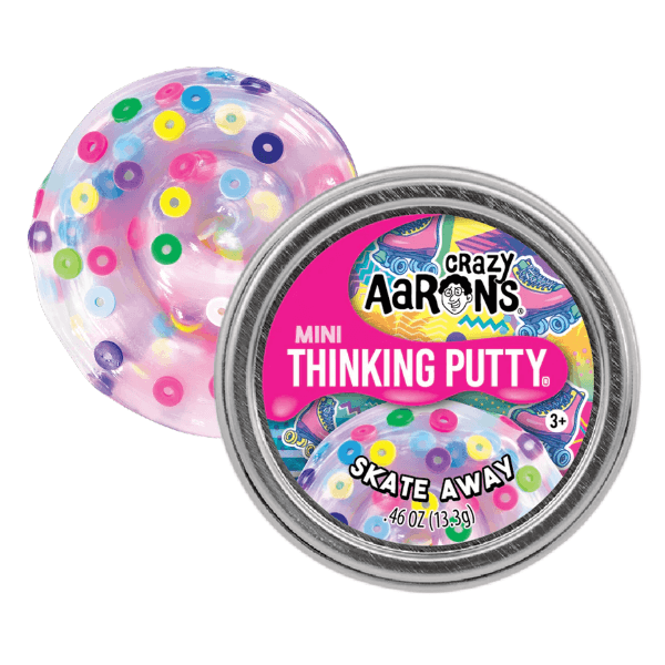 Crazy Aaron&#39;s Thinking Putty-Star Trends 2 Inch Tin-skate away-fun fidgets