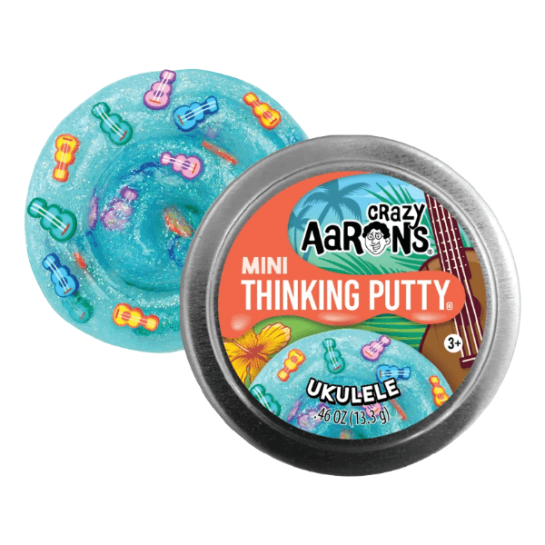 Crazy Aaron&#39;s Thinking Putty-Star Trends 2 Inch Tin-ukelele-fun fidgets