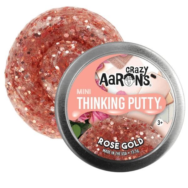 Crazy Aaron&#39;s Thinking Putty-Trendsetters-rose gold-fun fidgets