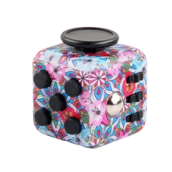 flowers Cube Fidget-Prints-fun fidgets