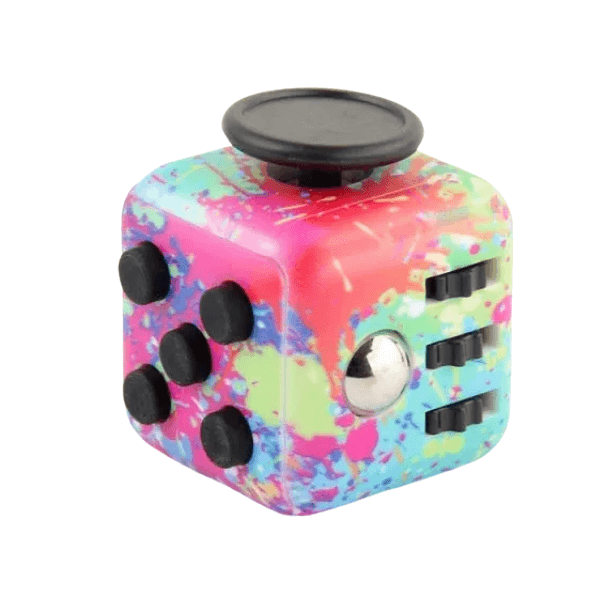 paint splash Cube Fidget-Prints-fun fidgets