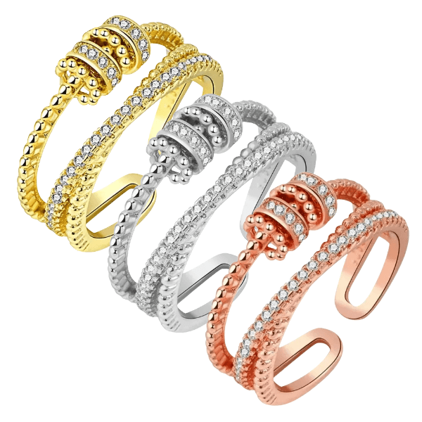 Diamonte Fidget Ring