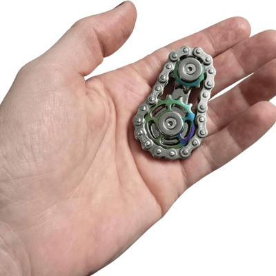 Double Cog Chain Fidget - Fun Fidgets