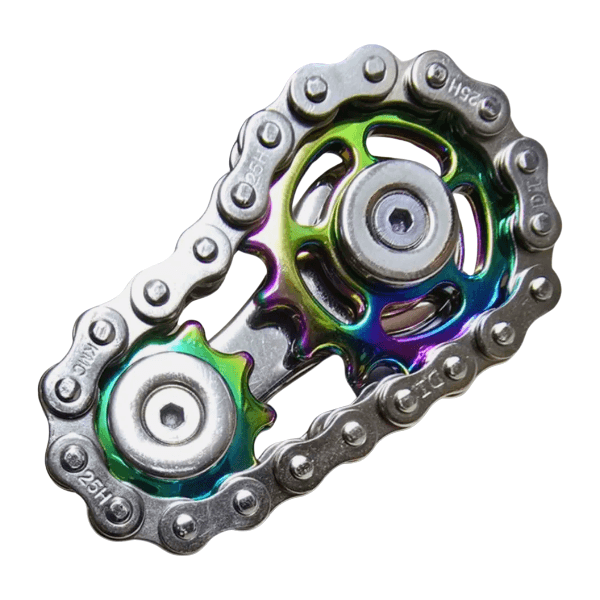 Double Cog Chain Fidget - Fun Fidgets