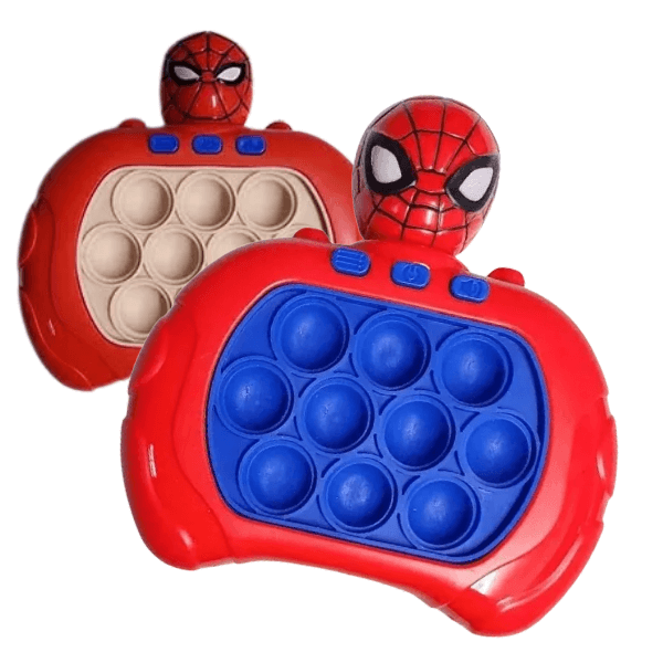 red spider man electronic pop it game-fun fidgets