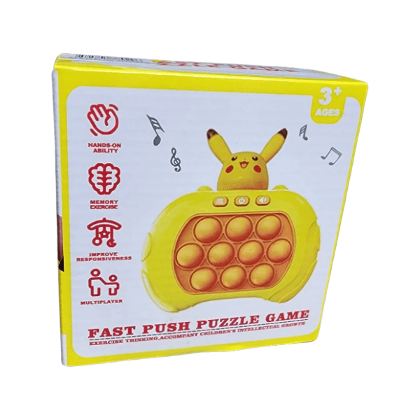 Electronic Speed Pop It Game-Pikachu box-fun fidgets