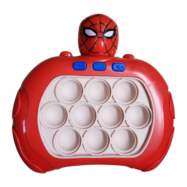 red spider man electronic pop it game-fun fidgets