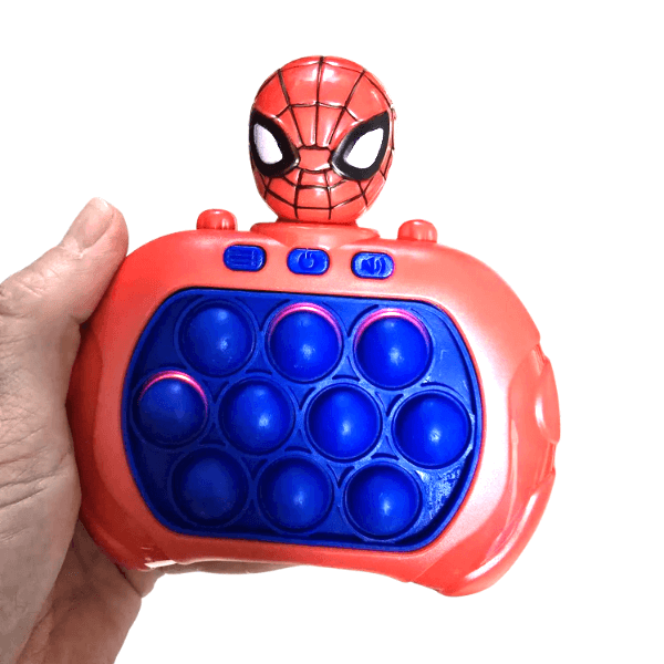 red spiderman electronic speed pop it game-fun fidgets