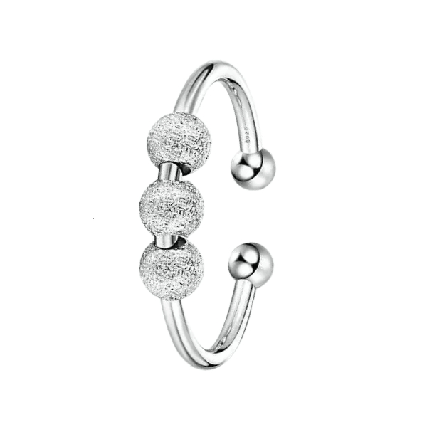 Fidget Ring-3 Bead - Fun Fidgets
