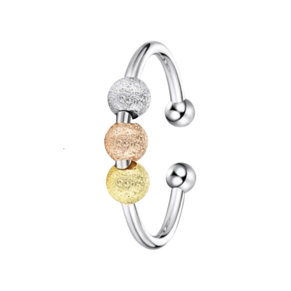 Fidget Ring-3 Bead - Fun Fidgets