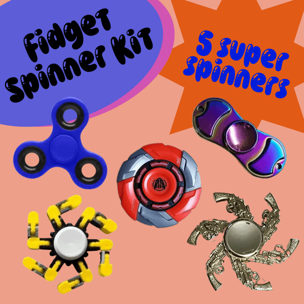 fidget spinner kit-fun fidgets