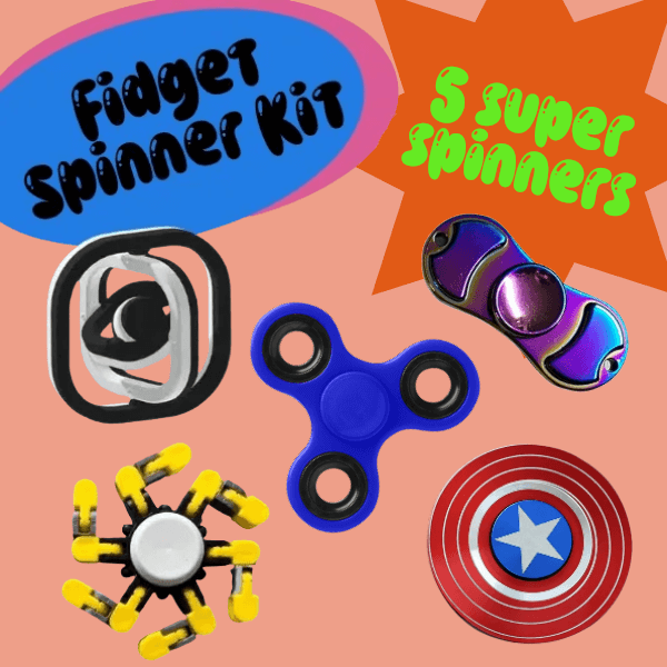 fidget spinner kit-fun fidgets