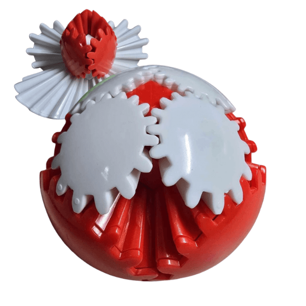 red-white fidget gear ball-fun fidgets