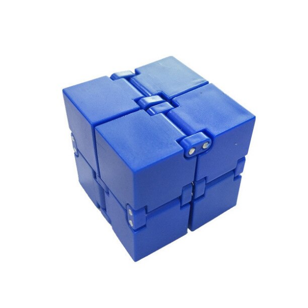 blue infinity cube-fun fidgets
