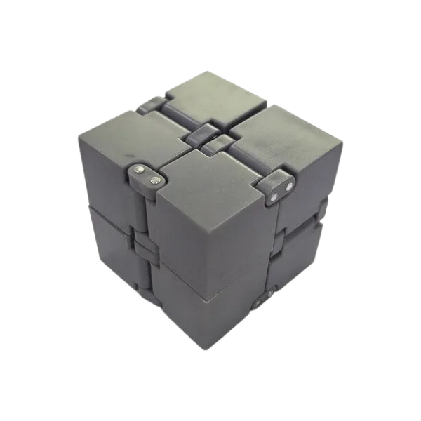 grey infinity cube-fun fidgets