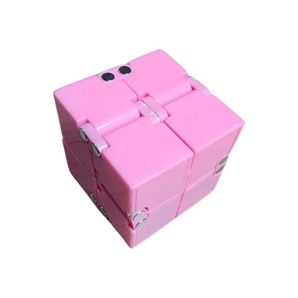 pink infinity cube-fun fidgets