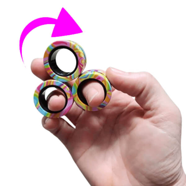 Magnetic Fidget Rings