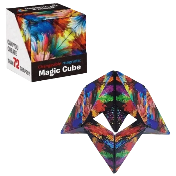 rainbow Changeable Magnetic Magic Cube-fun fidgets